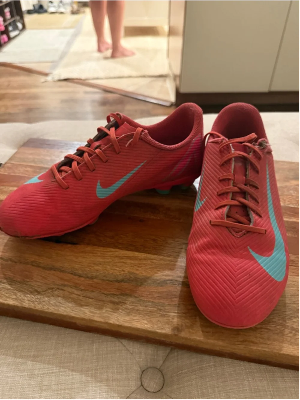 Boys Nike Soccer Cleats 6 (Big Boy) Red Blue